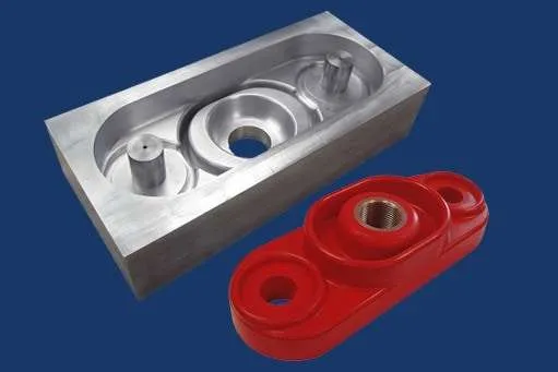 Hapflex Seismic Foot Aluminum Mold Hapflex Seismic Foot Aluminum Mold